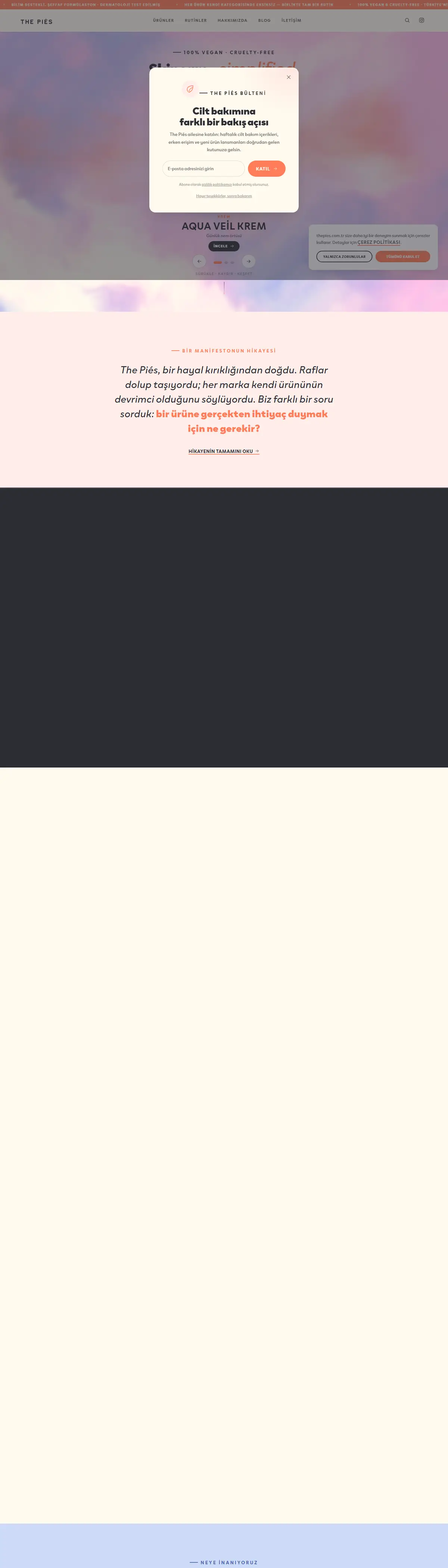 The Piés — site screenshot